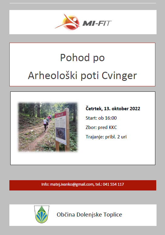 Pohod po Cvingerju